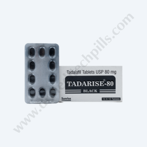 Tadarise Black 80 mg Tablets