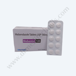 Mebentel 100 Mg (Mebendazole) Tablet
