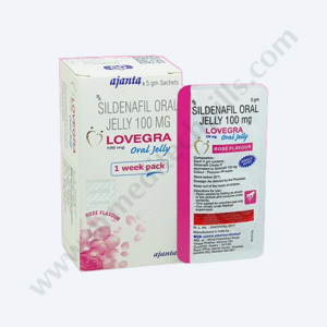 Lovegra Oral Jelly (Rose Flavour)
