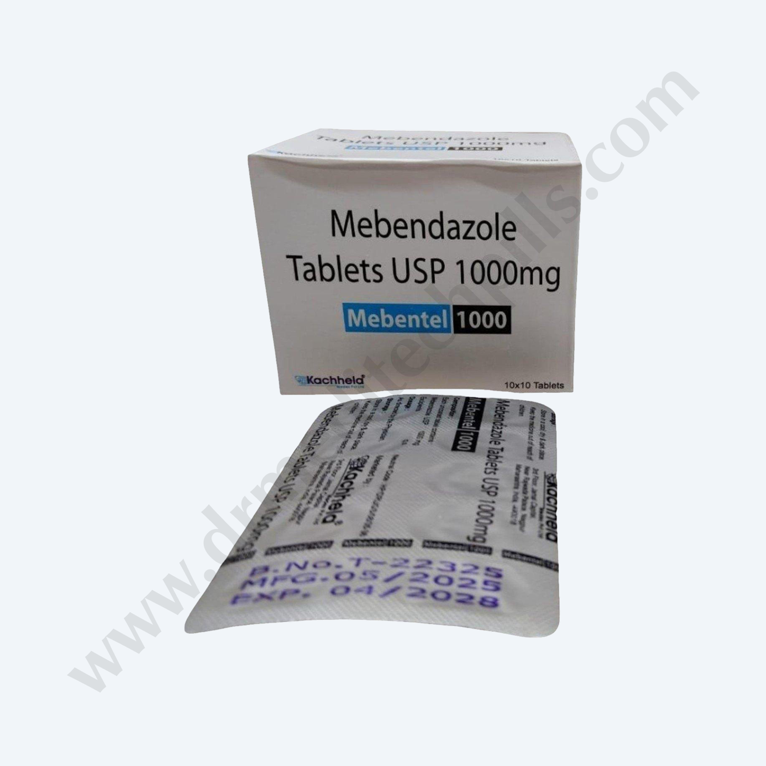 Mebentel 1000 mg (Mebendazole 1000 mg) Tablet