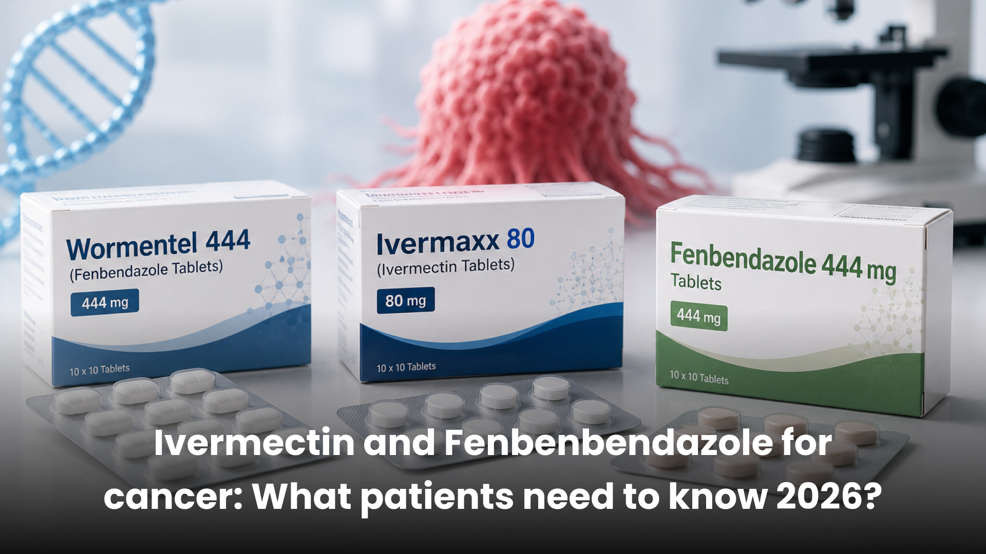 Ivermectin and Fenbenbendazole for cancer: What patients need to know 2026?